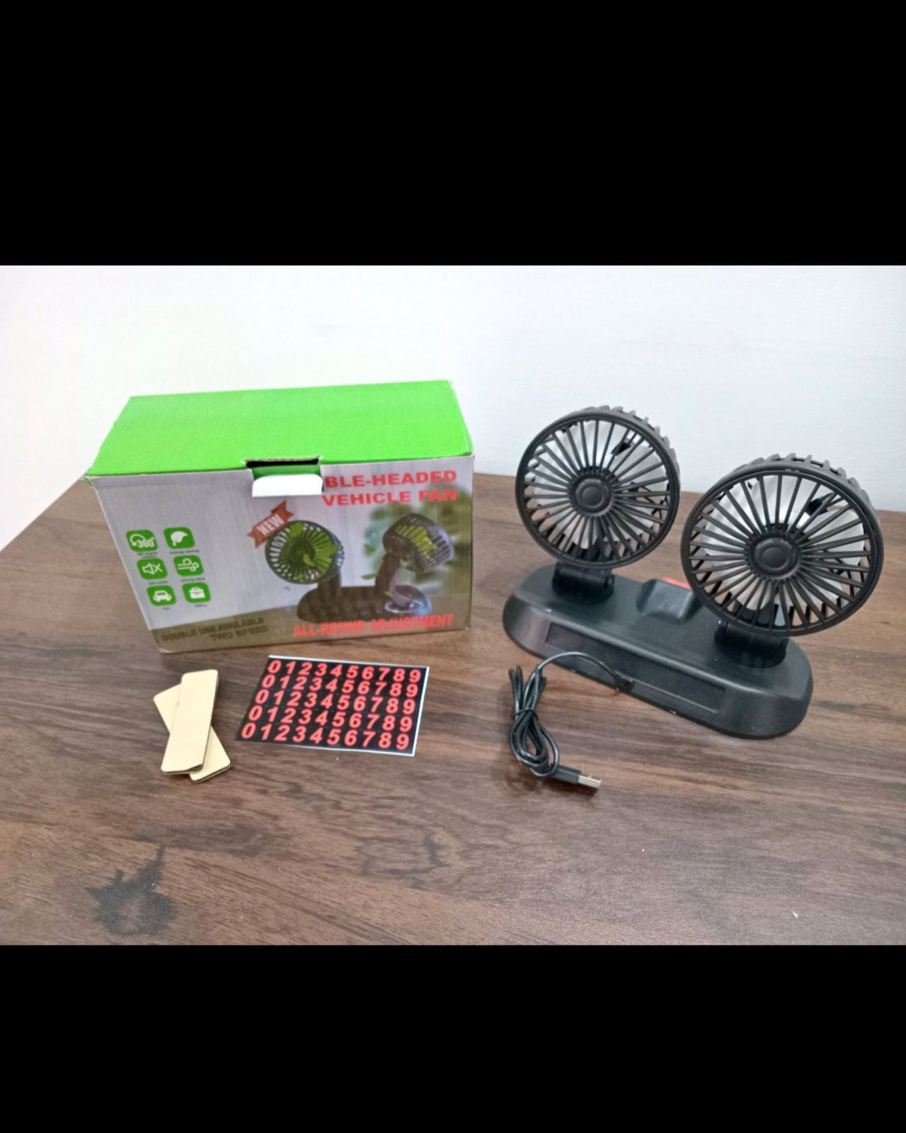 Dual small fan
